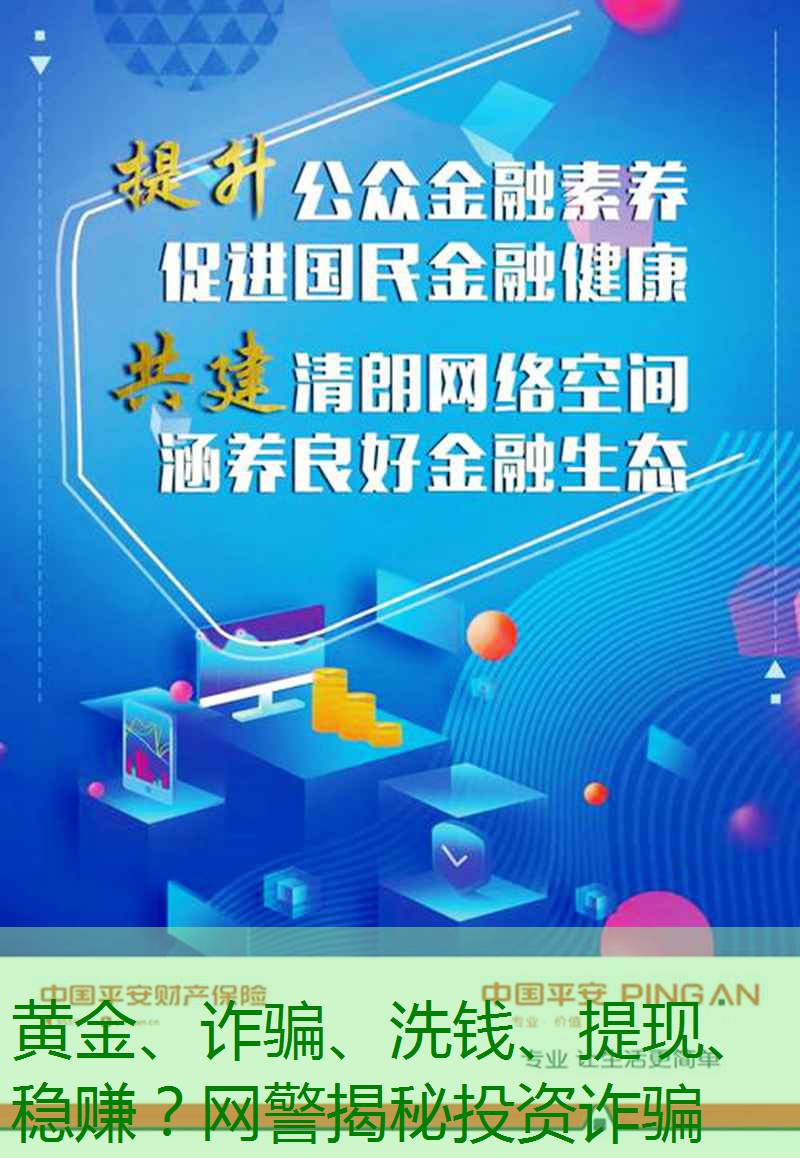 黄金、诈骗、洗钱、提现、稳赚？网警揭秘投资诈骗缩略图